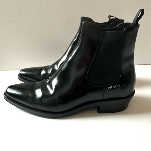 Prada Chelsea Boot Black size 35, US 5 - Picture 2 of 13
